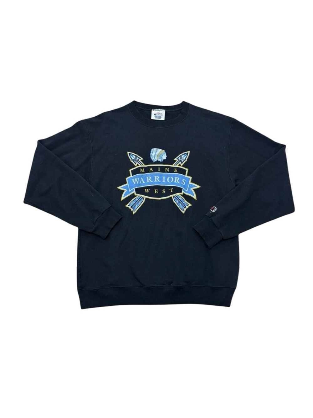 Vintage men’s Maine West Warriors sweatshirt “champion” 2000s